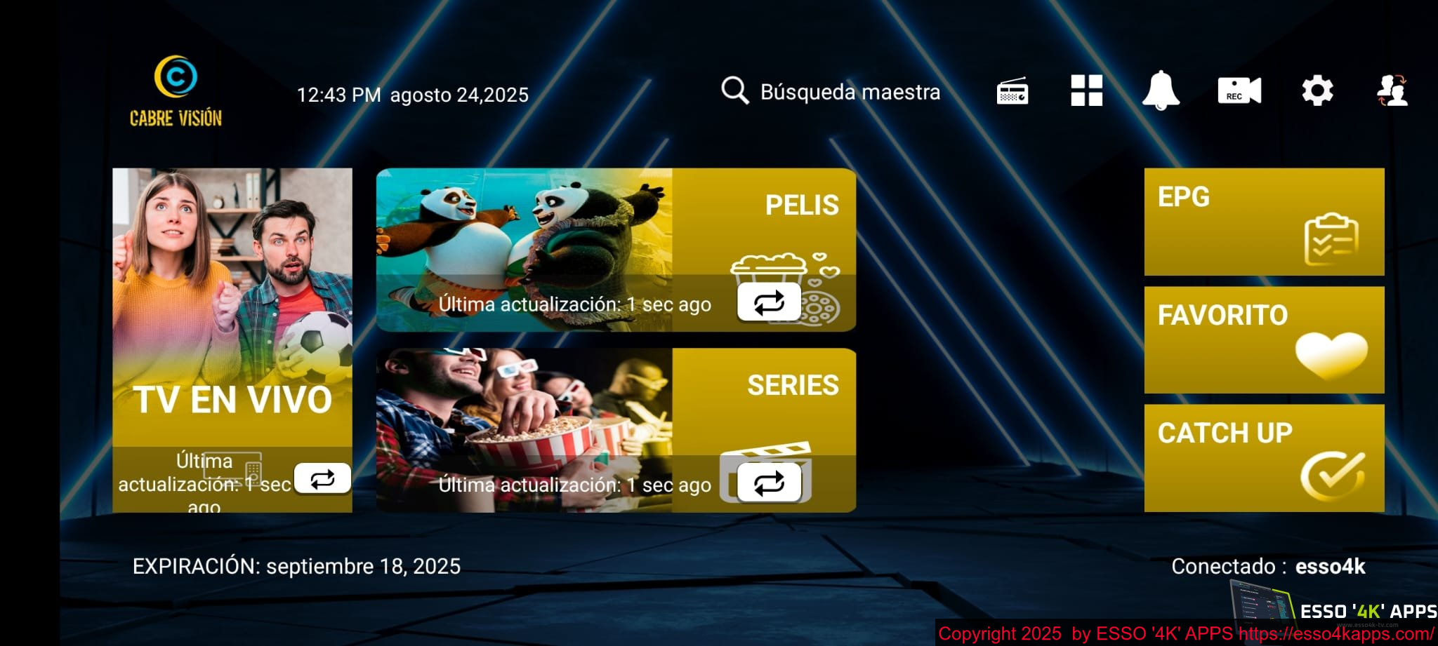 Resource 'CABRE VISION (Apk + Panel )'
