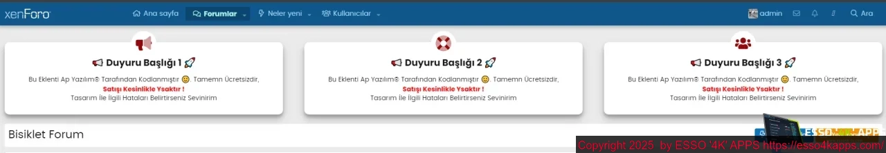 Ap Yazilim   Xenforo 2  Mini Announcement Blocks 120-1.webp