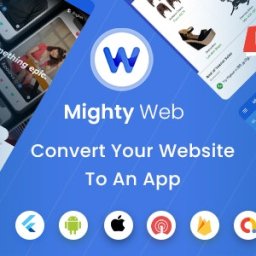 Web to App Convertor(Flutter + Admin Panel) v24