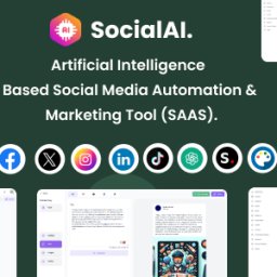 Artificial Intelligence Based Social Media Automation & Marketing Tool v2.0