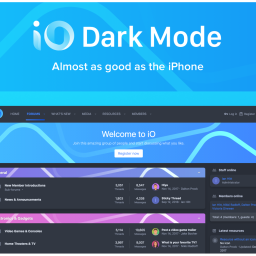 THEME  iO Dark Mode 2.3.6.0.0