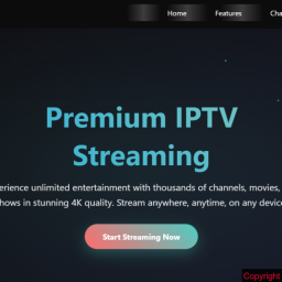 WEB SITE DARK IPTV HTML